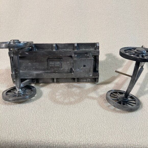 Michael Ricker Pewter Wagon "Park City, Train Depot Collection" 1981 TDP27 - Picture 6 of 8